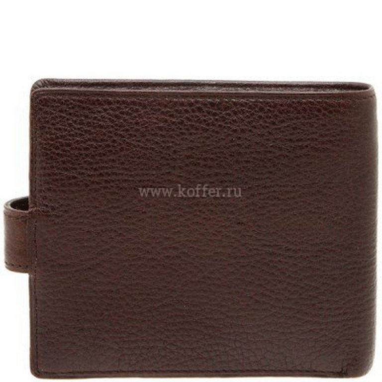 Портмоне Dr.Koffer 12*10,5см, нат. кожа, коричневый
