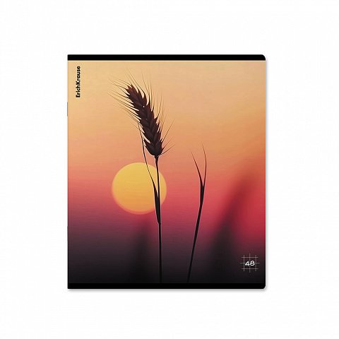 Тетрадь 48 лист кл. А5 на скрепке "Macro Nature" 5 ВИДОВ