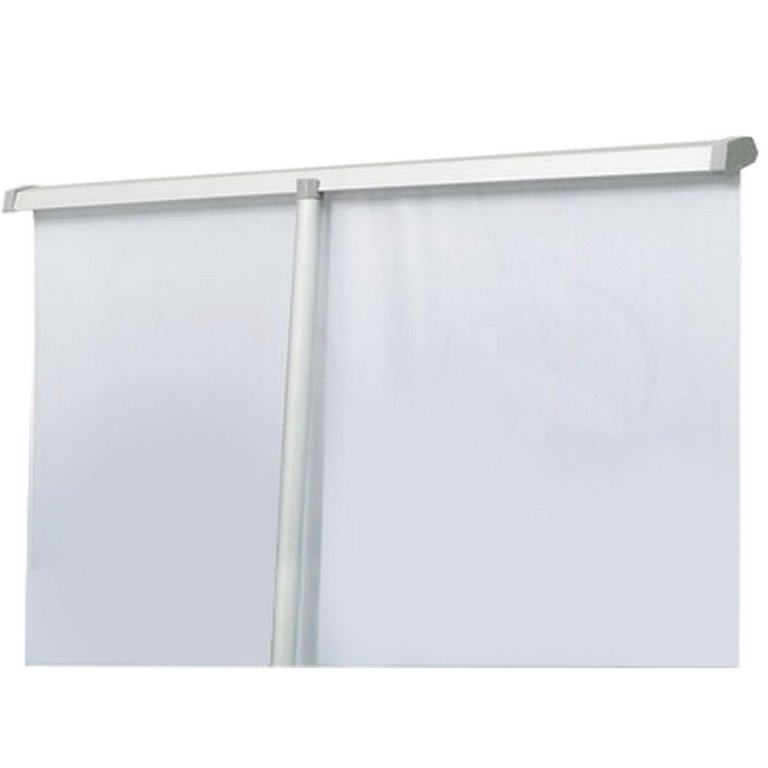 Стенд мобильный для баннера "Роллскрин 2(80)" размер рекламного поля 800*2000мм, алюминий