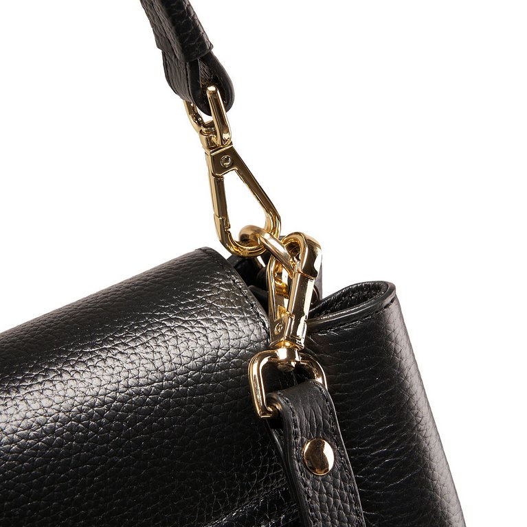 Сумка женская Dr.Koffer нат.кожа, черный