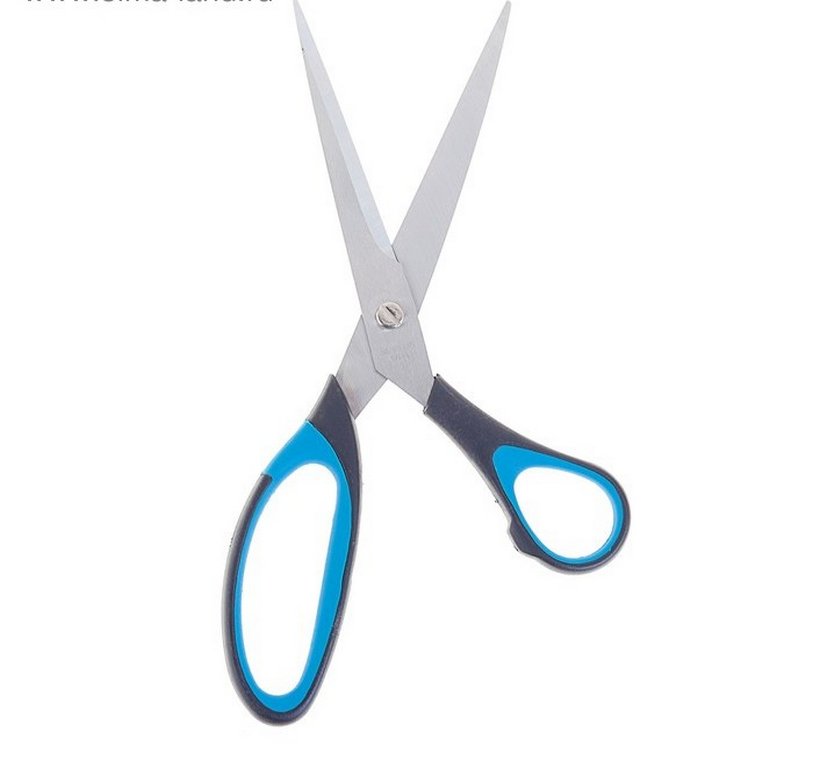 Ножницы 220 мм пластмас. ручки с резин. вставками Dolce Costo