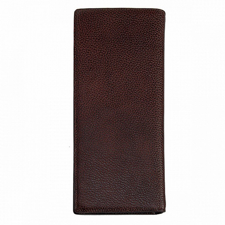 Визитница Dr.Koffer 27*11см на 96 визиток, коричневая