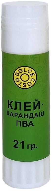 Клей карандаш Dolce Costo 21 гр.