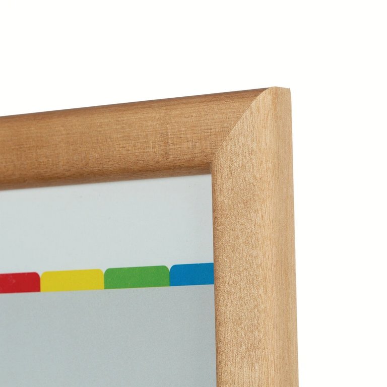 Рамка для фотографий 21*30 см дерево цв. сосна светлая (вставка стекло) Attache (багет 25мм)