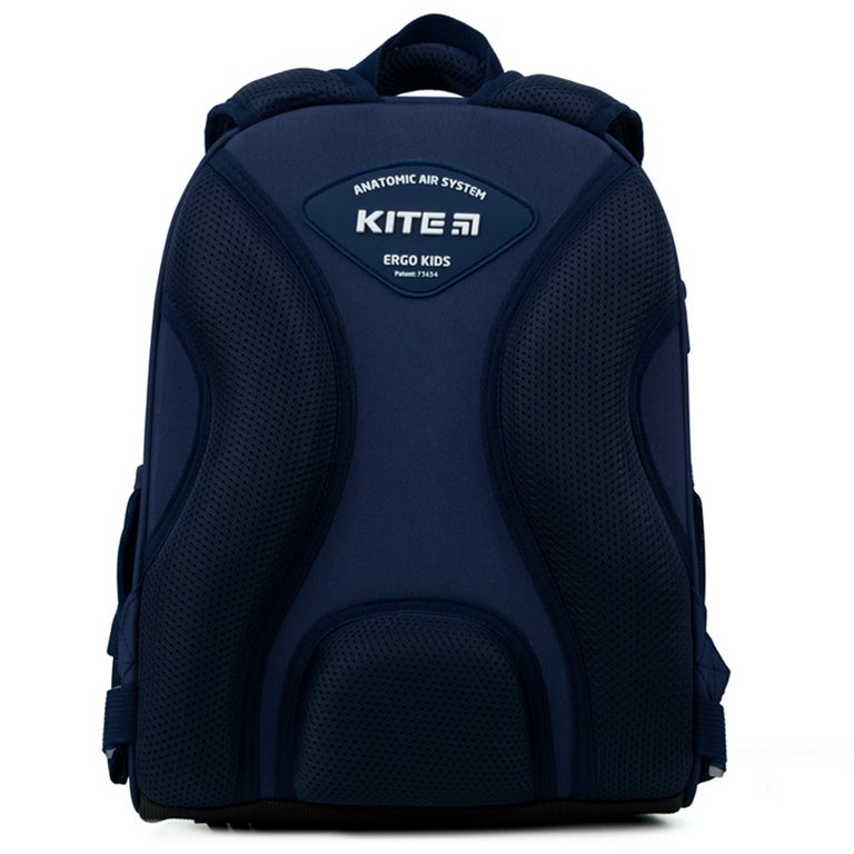 Рюкзак каркасный для мальчика Kite Education "BMX" 26*35*13,5 см синий