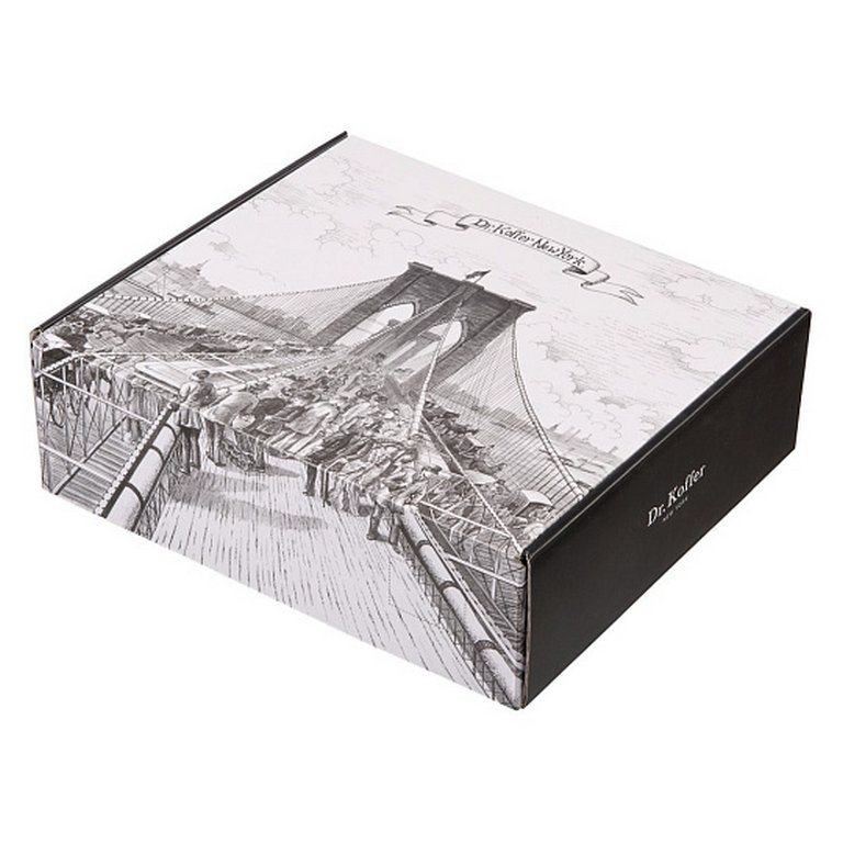 Сумка для документов Dr.Koffer, нат. кожа, коричневая