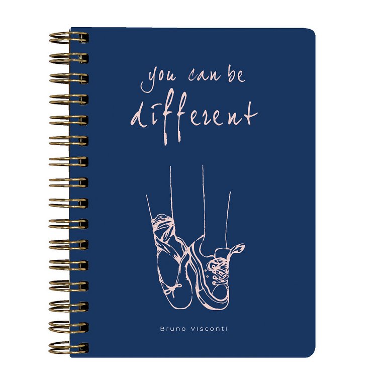 Тетрадь 60 лист кл. А6 на гребне, "BE DIFFERENT"
