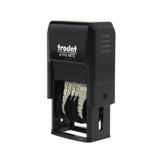 Датер-мини 3,8 мм Trodat банк, месяц цифрами
