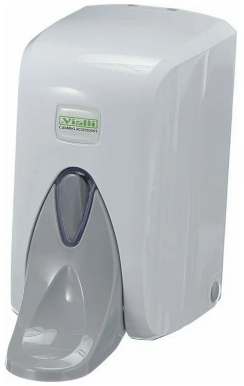 Диспенсер для жидкого мыла 0,5л, белый пластик