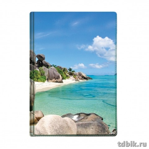 Обложка для паспорта "Море"
