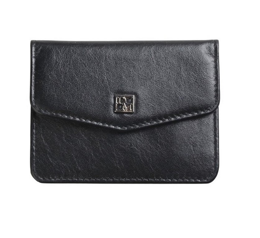 Картхолдер D.Morelli "Клайд" нат.кожа, цв. черный