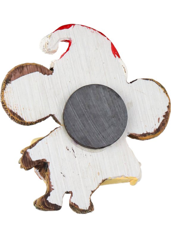 Магнит НГ "Чебурашка с подарочком" 7см, полирезина