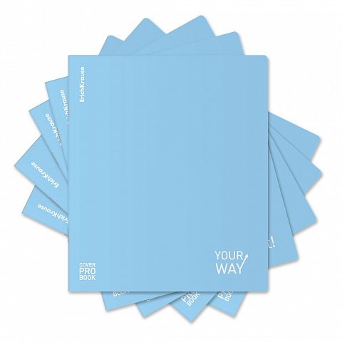 Тетрадь 48 лист кл. А5 на скрепке "Symbol" голубой