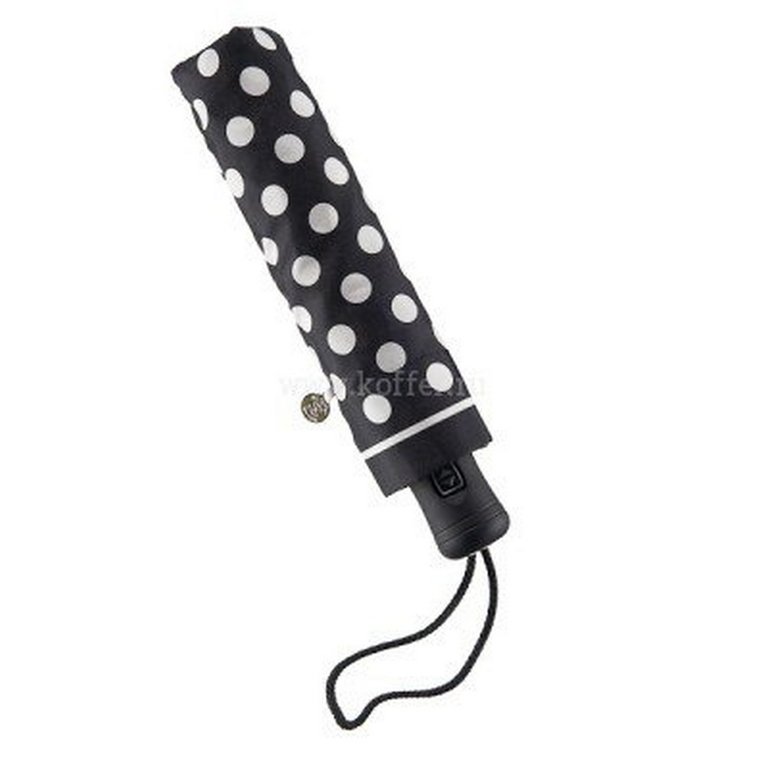 Зонт женский Dr.Koffer, диаметр купола 99см, расцветка "Горошек"