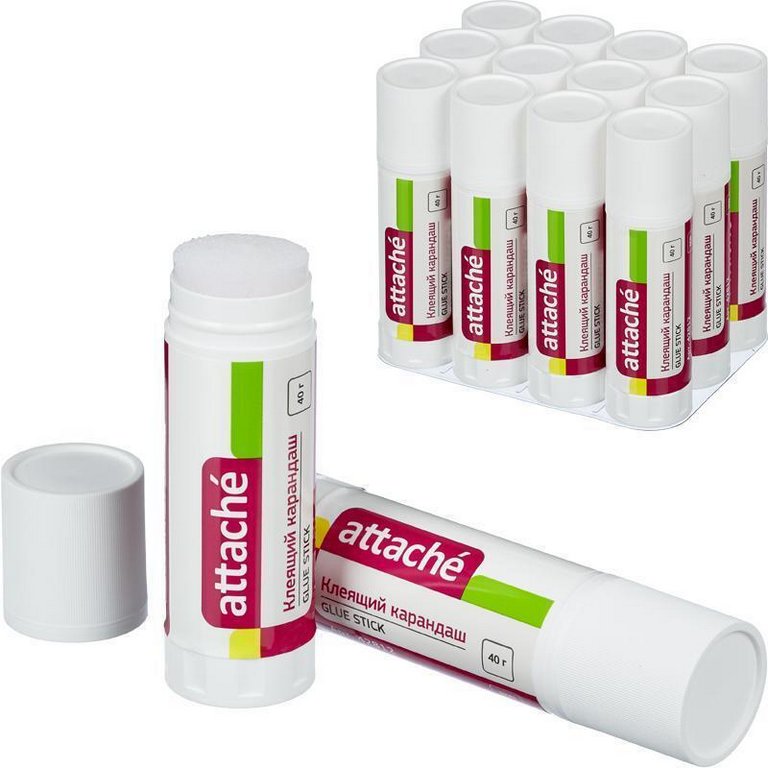 Клей карандаш Attache Extra 40 гр