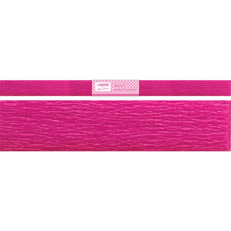 Бумага креповая 50*250 фуксия, deVENTE