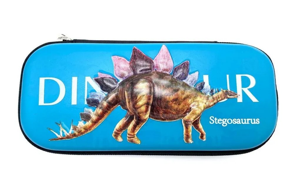 Пенал  для мальчика "DINOSAUR" 23*10*4,5 см, светится в темноте