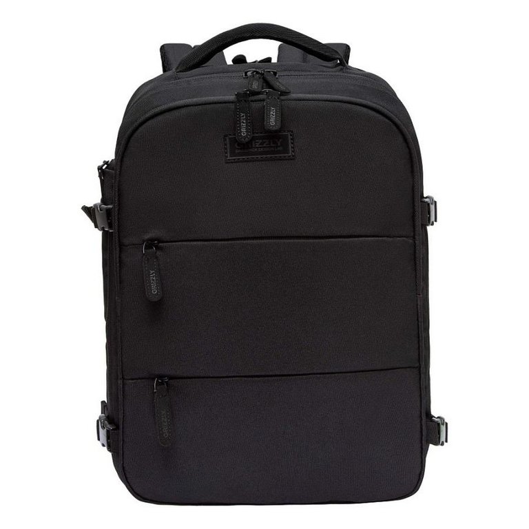 Рюкзак молодежный мужской Grizzly 42*29*16 см., черный