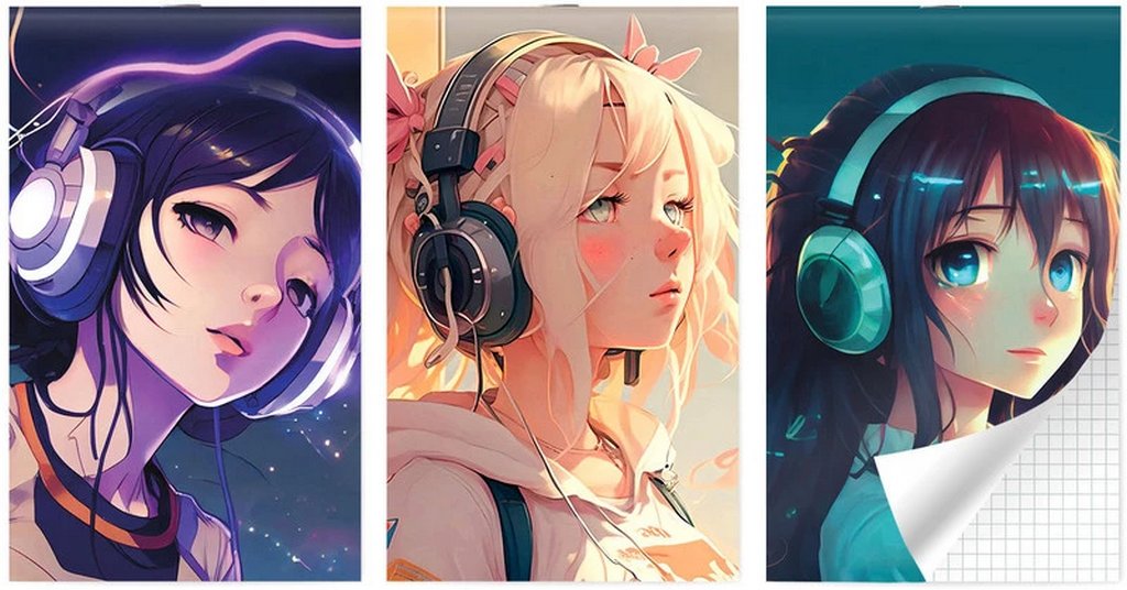 Блокнот А6  30л., 105*148 мм, на скрепке Lamark "Тишина"