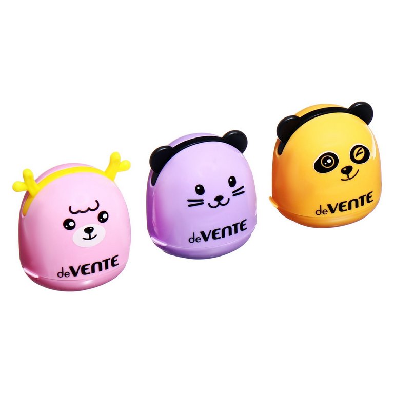 Точилка с контейнером deVENTE "Cuties" ассорти