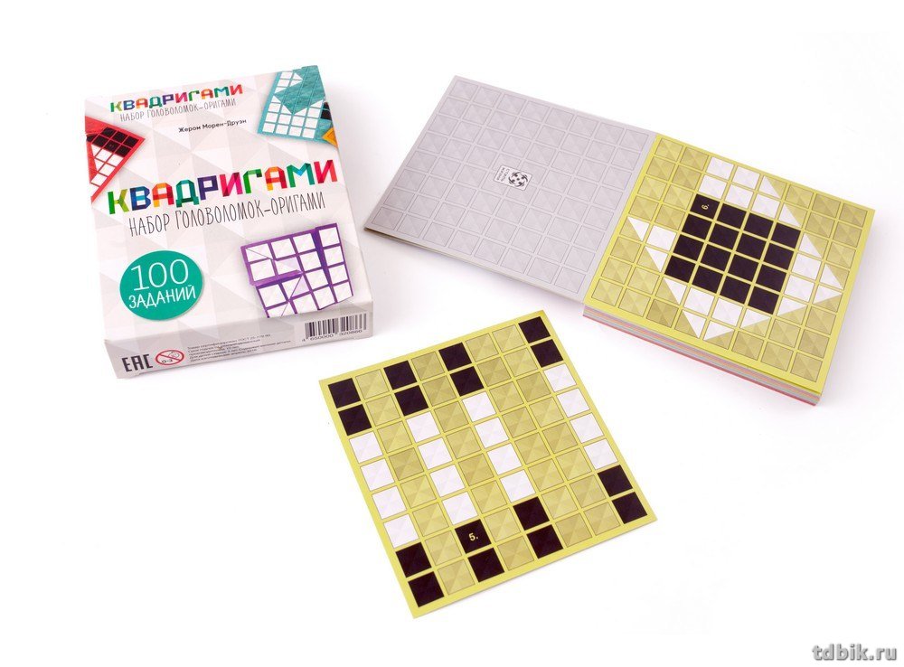 Игра логическая 10+ "Квадригами" Стиль жизни (1 игрок, 15-20 мин)