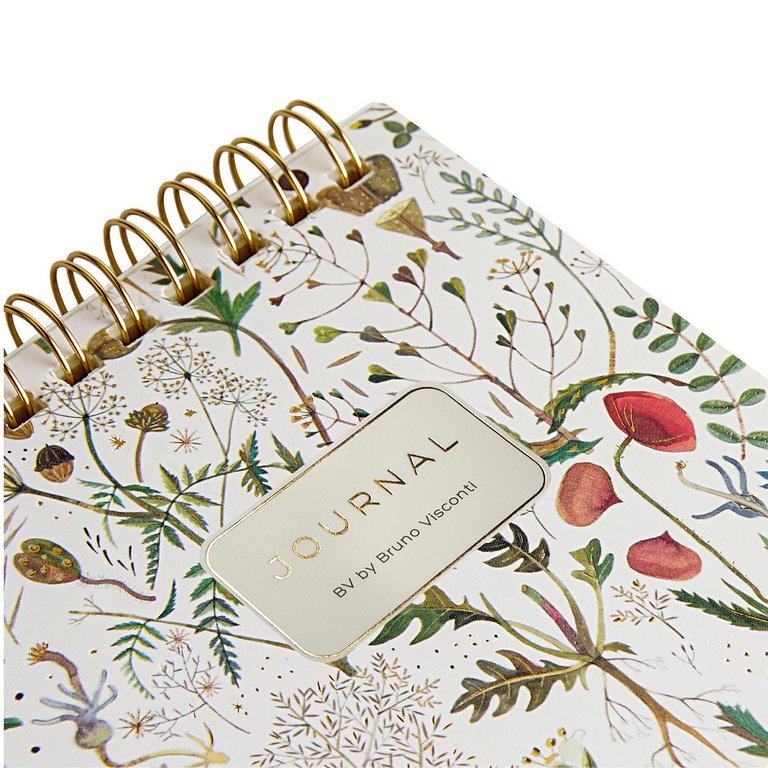 Блокнот А7  60л.,  90*90 мм, на гребне Bruno Visconti "POCKET JOURNAL. Луговые травы"