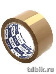 Скотч цветной коричневый 50 мм *50 м, 40 мкм Klebebander