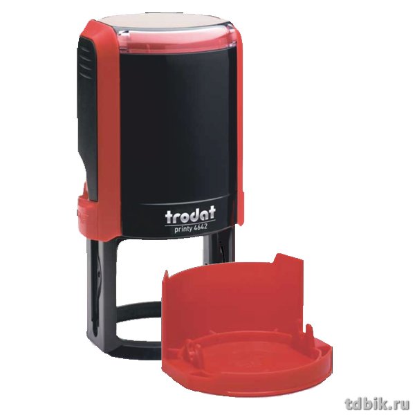 Оснастка для печати диам. 42 мм Trodat корпус красный