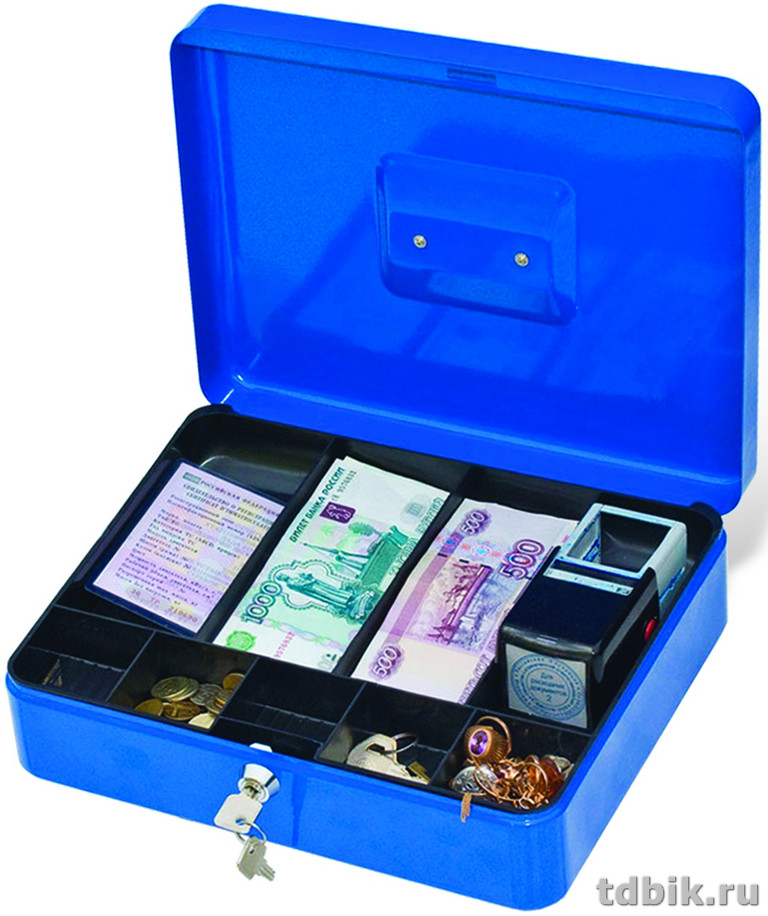 Ящик для денег 300*240*90 металлический