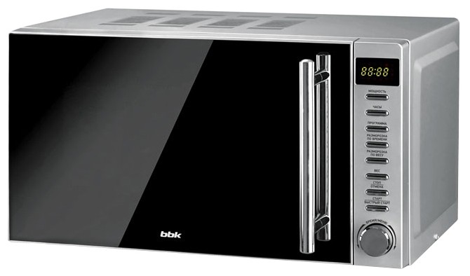Микроволновая печь BBK 20MWS-721T/BS-M черная/серебро (700Вт, объем 20л)