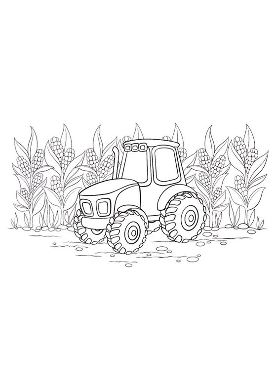 Раскраска с наклейками А3 "Транспорт" ПРОФ-пресс