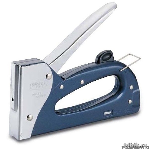 Степлер мебельный 23/6, 23/8, 23/10 Kw-Trio серебро/синий, металл