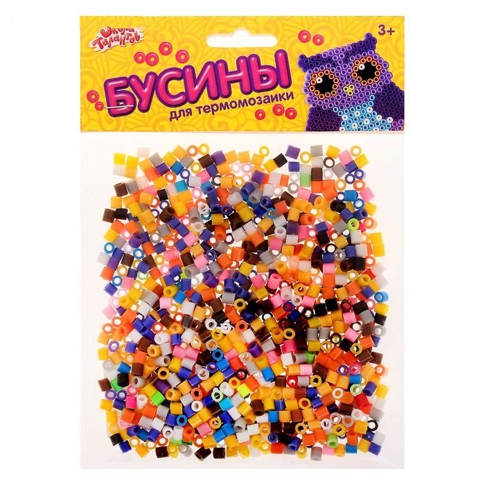 Бусины для термомозаики, набор 50 гр, цвета МИКС Школа Талантов
