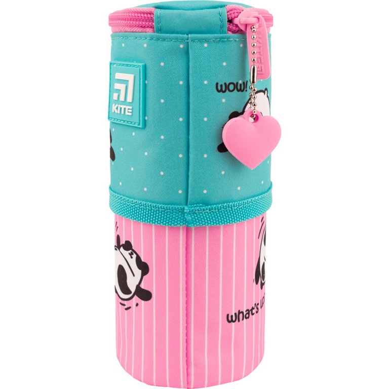 Пенал  для девочки  настольный вертикальный Kite  22,5*8 см