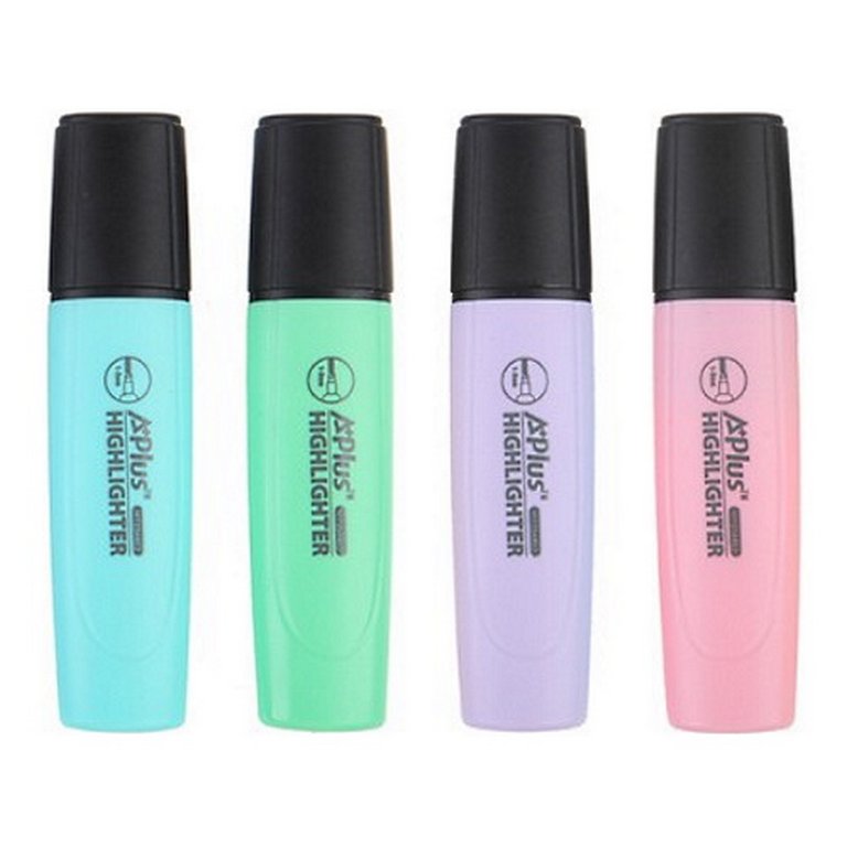 Набор текст-маркеров  4 шт пастельные цвета Beifa 1-5мм ПРЕМИУМ КЛАСС А+