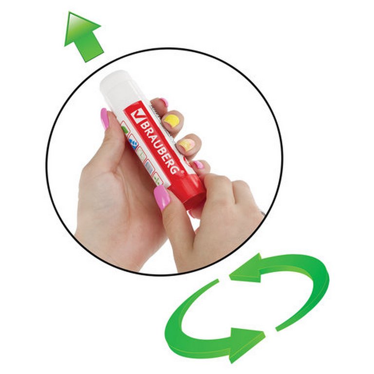 Клей карандаш BRAUBERG 40гр.