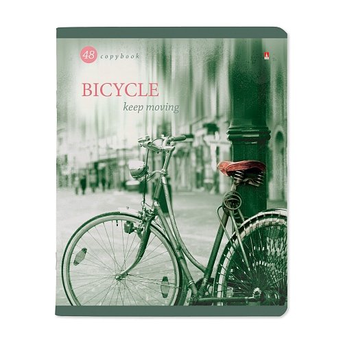 Тетрадь 48 лист кл. А5 на скрепке "НАСТРОЕНИЕ. УТРЕННИЙ ГОРОД" 5 видов