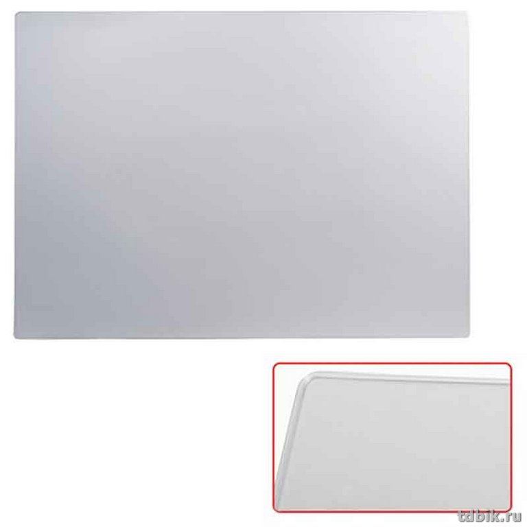 Подкладка на стол 47*65 см прозрачная с линейкой ДПС