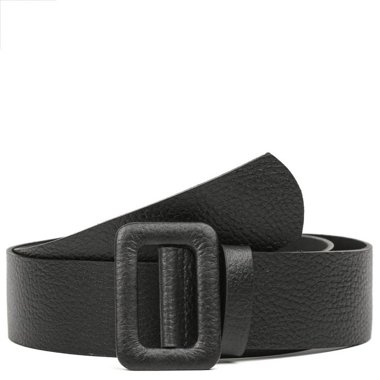 Ремень FABRETTI женский, натуральная кожа, размер 120, черный