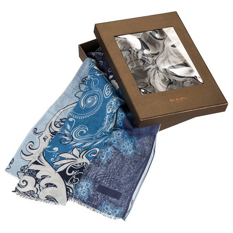 Шарф женский Dr.Koffer 180*70см, 70% - модал, 30% - вискоза