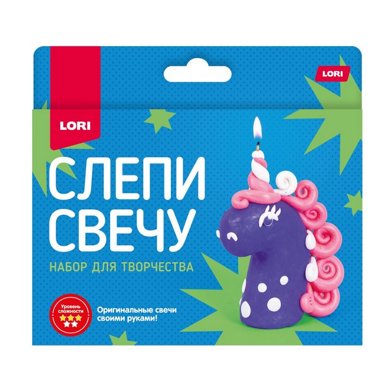 Набор для изготовления свечей восковых "Единорожка" LORI