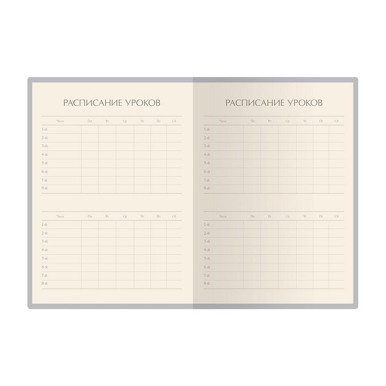 Дневник школьный мягкая обложка, кожзам BrunoVisconti "COSMO" цв. фуксия 48л.