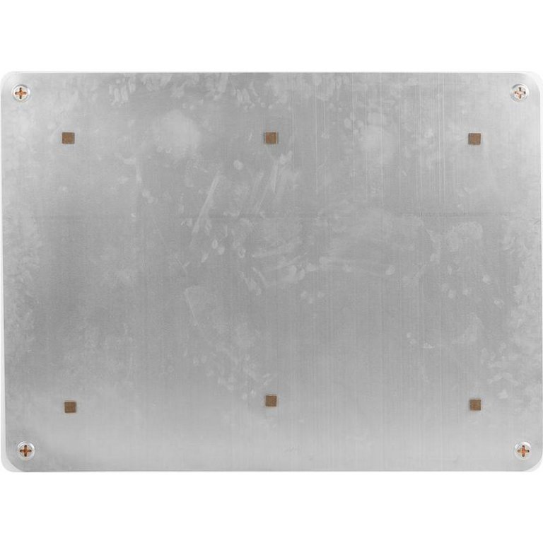 Доска стеклянная маркерная 1200*2000 мм (магнит) Attache белая с лотком