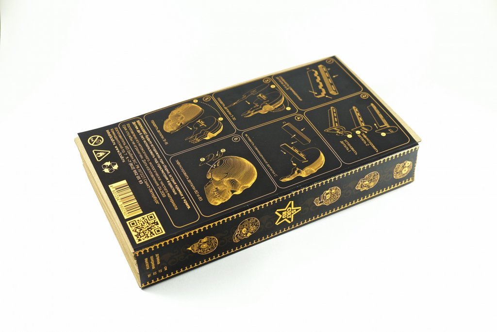 Сборная модель из гофрокартона "Череп Роджер" h=14см, 83 дет, 6+, 5cult