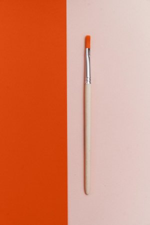 Кисть Синтетика №24 плоская живописная Эдельвейс