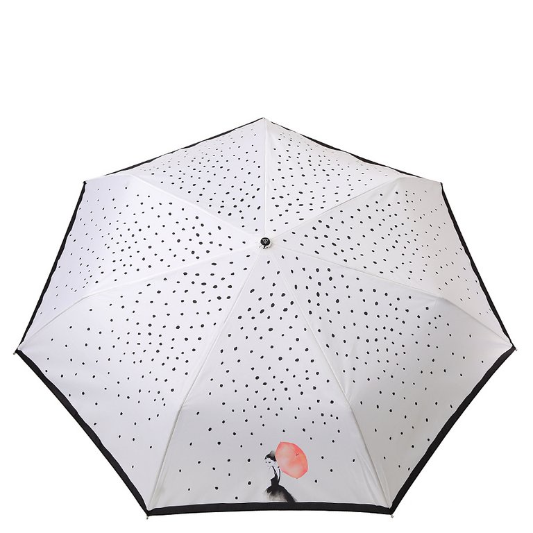 Зонт женский суперавтомат Fabretti, мини , 3 сложения, эпонж