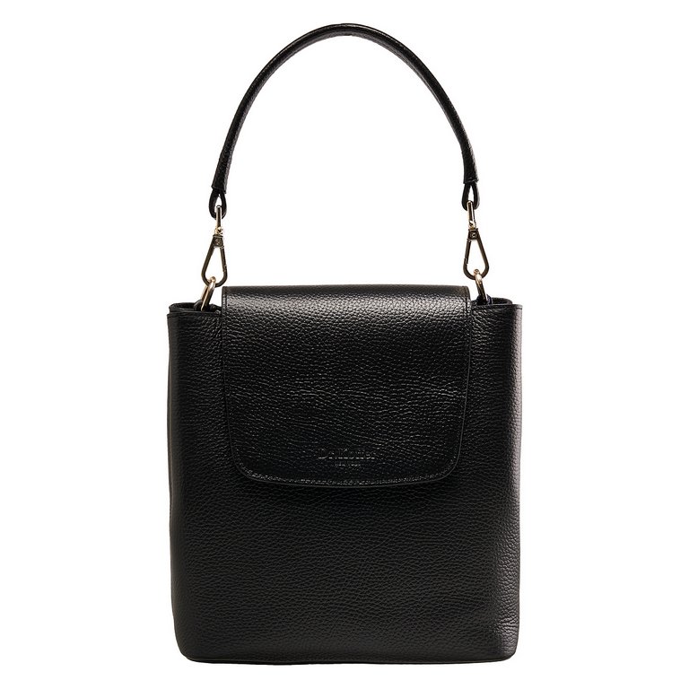 Сумка женская Dr.Koffer нат.кожа, черный