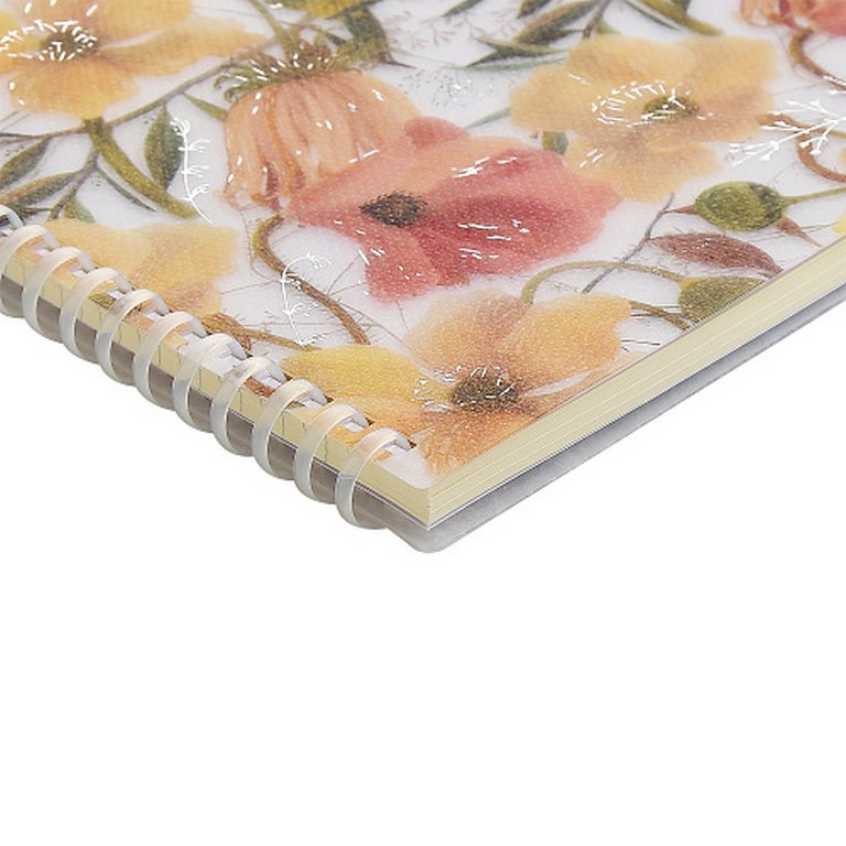 Тетрадь 60 лист кл. А5 на гребне, "Цветочная страсть"