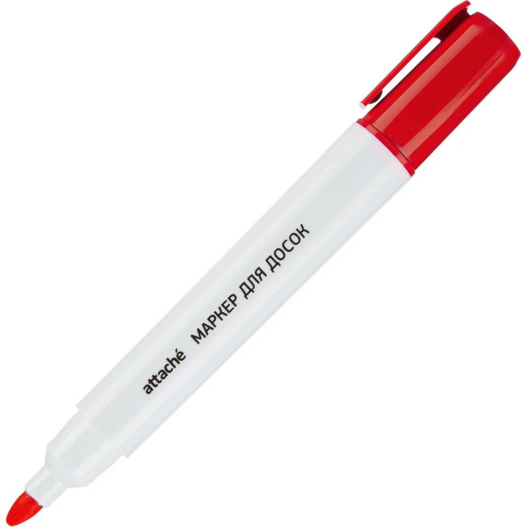 Маркер для доски Attache 5мм красный круглый