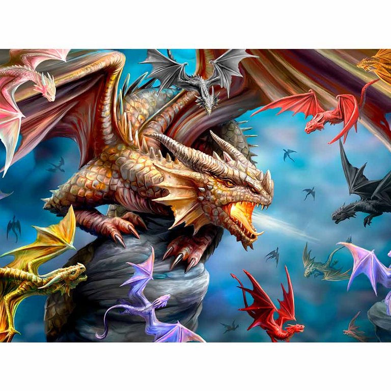 Пазл 3D картинка 500 дет. "Клан дракона" 61*46см, 6+ Prime 3D